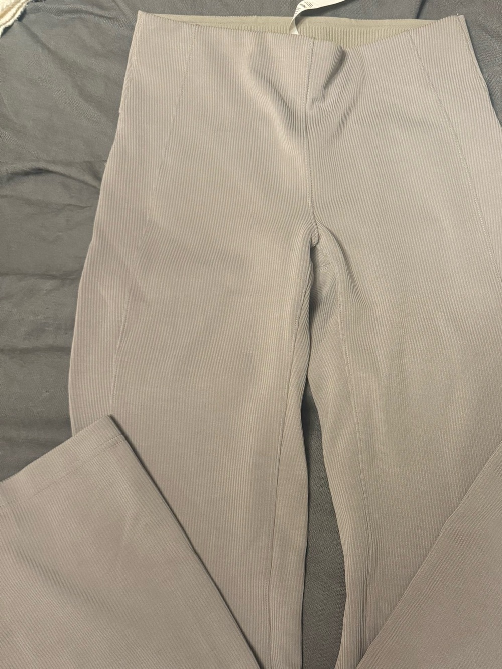 Lululemon ribbed softstreme flared pant